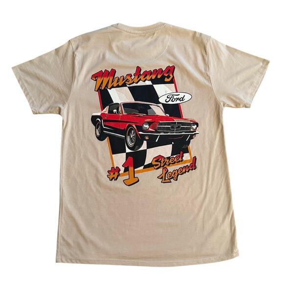 Ford Mustang #1 Street Legend T-Shirt sz: LARGE  EXCELLENT CONDITION - Picture 1 of 6